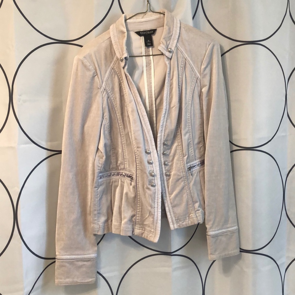 Beautiful silver jacket